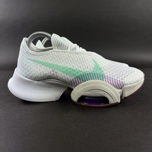 Nike Women's Air Zoom SuperRep 2 White Bronze Violet Green Shoes CU5925-135 Sz 8